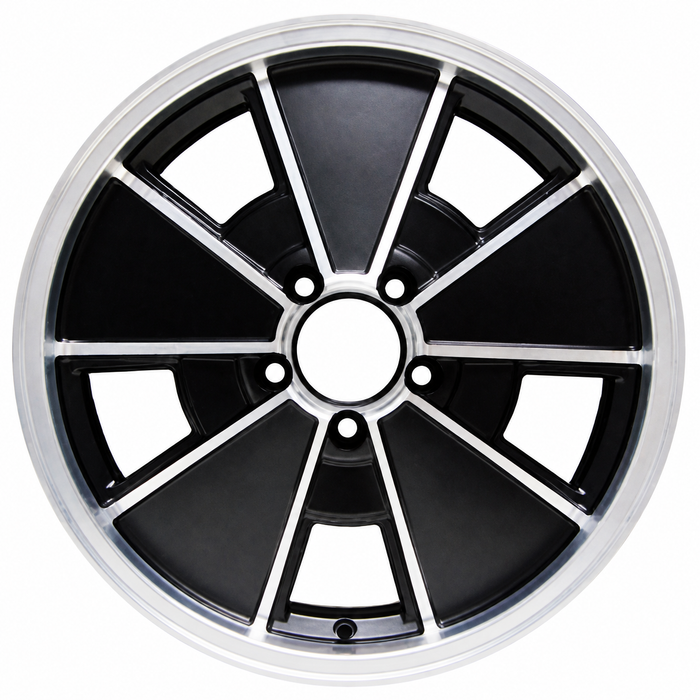 C32-BR1B-17MB - MATTE BLACK BRM WHEEL -BUS 71-79 - VANAGON 80-92 - 17 IN. x 7 IN. WIDE (5X112MM) - ET40 - CENTER CAP AND MOUNTING HARDWARE IS SOLD SEPARATELY - SOLD EACH