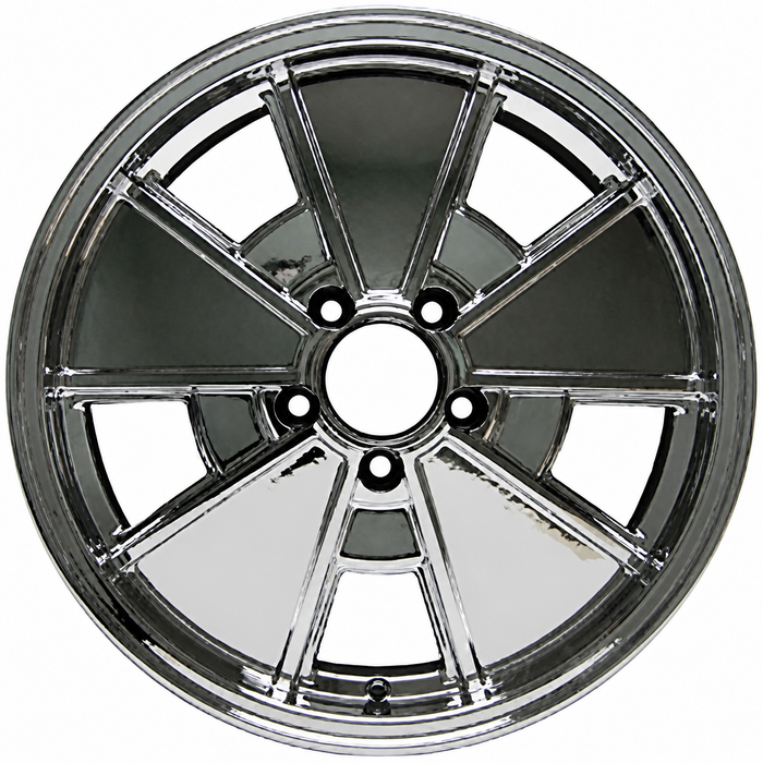 C32-BR1C-17 - 10-1089 - BRM FULLY CHROME FINISH WHEEL - BUS 71-79 - VANAGON 80-92 - 17 IN. x 7 IN. WIDE (5X112MM) - ET40 - CENTER CAP AND MOUNTING HARDWARE IS SOLD SEPARATELY  - SOLD EACH