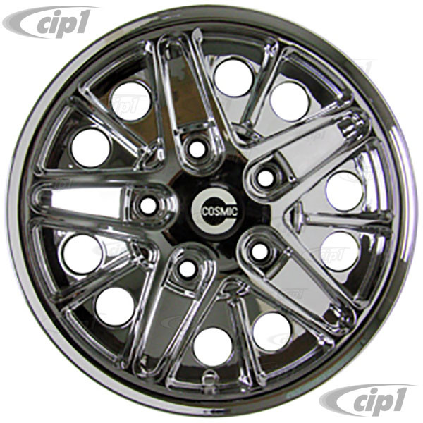 C32-COS-5515-C - COSMIC ROAD WHEEL - FULL CHROME FINISH - 15 INCH