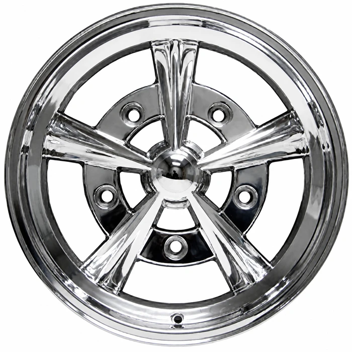 C32-RD52P-17 - POLISHED RADER STYLE WHEEL - 17 INCH X 7 INCH - ET40 - 5 X 205MM BOLT WHEEL - SOLD EACH