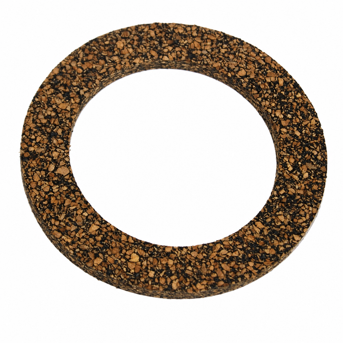 C33-B01425 - 211201557E - 211-201-557-E - GERMAN QUALITY FROM C&C U.K. - CORK & RUBBER GAS CAP GASKET - 70MM CAP - BEETLE 61-67 - GHIA 61-67 - BUS 68-71 - TYPE-3 62-67 - VW THING 69-79 - SOLD EACH