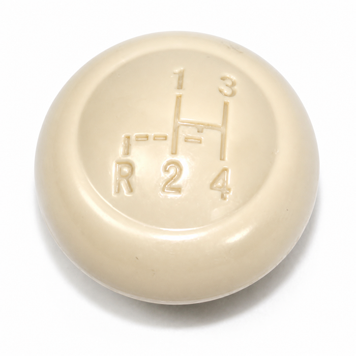 C33-B63889 - 113711141A - 113-711-141-A - GERMAN QUALITY FROM C&C U.K. - SHIFT KNOB WITH PATTERN IVRY - 7MM - BEETLE 62-67 - GHIA 62-67 - SOLD EACH