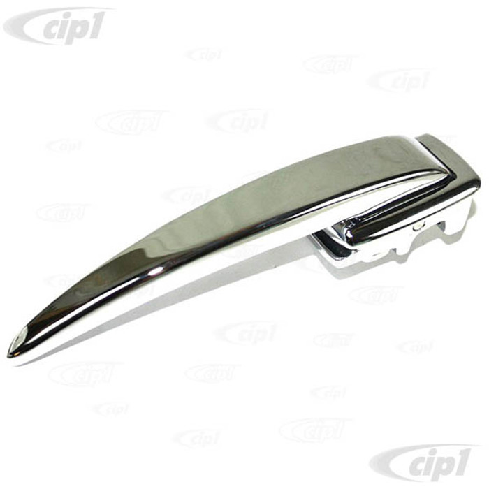 C33-S00181 - (113837206 - 113-837-206) - GERMAN QUALITY FROM C&C U.K. - CHROME OUTER DOOR HANDLE - NON LOCKING - BEETLE 47-55 - BUS 50-60 - SOLD EACH