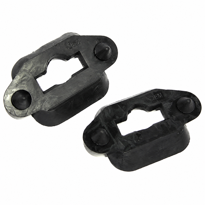 C33-S00286 - 211837349A - 211-837-349-A - GERMAN QUALITY FROM C&C U.K. - CHECK STRAP RUBBER BUFFERS - BUS 64-67 - SOLD PAIR