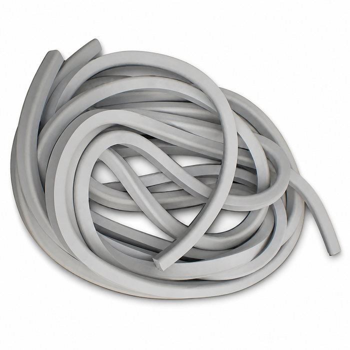 C33-S00341 - 211831721 - 211-831-721 - GERMAN QUALITY FROM C&C U.K. - FRONT DOOR TO BODY SEAL SET FOR BOTH DOORS - ORIGINAL STYLE SOFT GREY SPONGE RUBBER - BUS 50-67 - SOLD SET