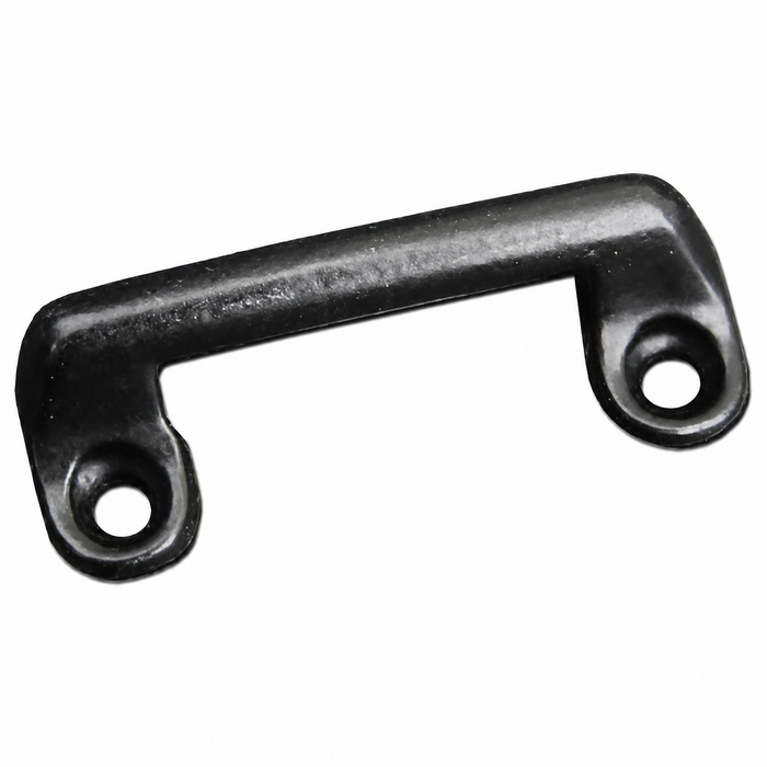 C33-S00358 - 211841389 - 211-841-389 - GERMAN QUALITY FROM C&C U.K. - CHECK STRAP BRACKET BLACK - BUS 55-67 - SOLD EACH