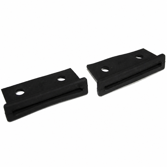 C33-S00434 - (261829573 - 261-829-573) - GERMAN QUALITY FROM C&C U.K. - LOCKER DOOR & ENGINE LID HINGE SEALS - BUS 55-76 - SOLD PAIR