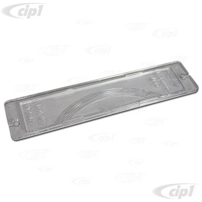 C33-S00637 - 211943121C - 211-943-121-C - GERMAN QUALITY FROM C&C U.K. - NUMBER LICENSE PLATE LIGHT LENS - BUS 58-67 - SOLD EACH