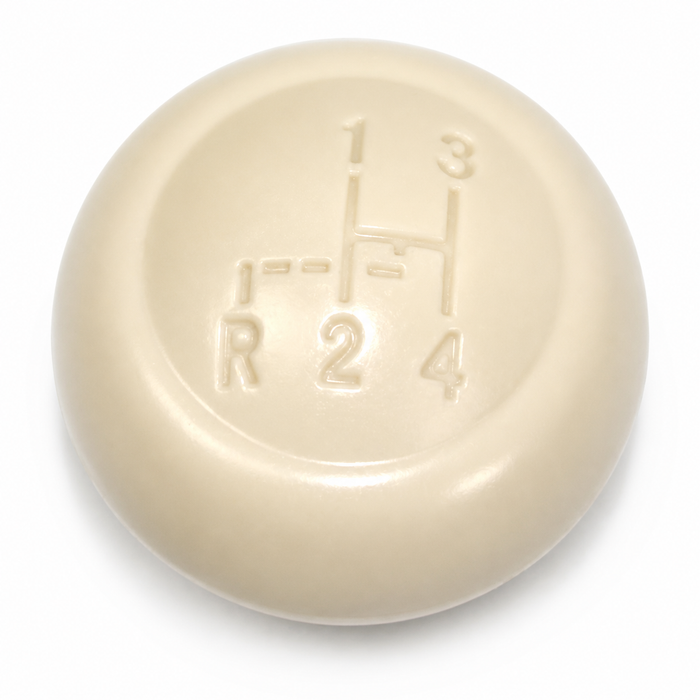 C33-S09348 - 113711141 - 113-711-141 - GERMAN QUALITY FROM C&C U.K. - SHIFT KNOB WITH PATTERN IVY 10MM - BEETLE & GHIA 46-60 BUS 55-67 - SOLD EACH