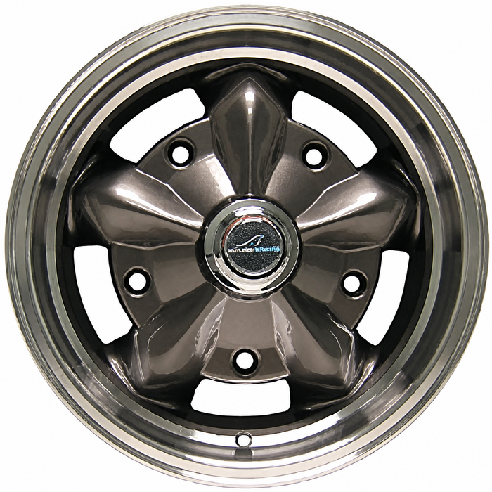ACC-C10-6654-G - GUN METAL CIP TORKER WHEEL - 15X5 INCH - 5 X 205MM BOLT WHEEL (3.6 IN. BACKSPACE) - SOLD EACH  - SOLD EACH