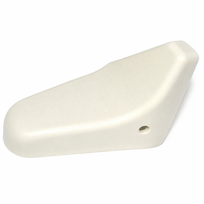 C33-S78283 - (211843486A - 211-843-486A) - GERMAN QUALITY FROM C&C U.K. - WHITE COVER UPPER HINGE SLIDING DOOR - BUS 68-79 - SOLD EACH
