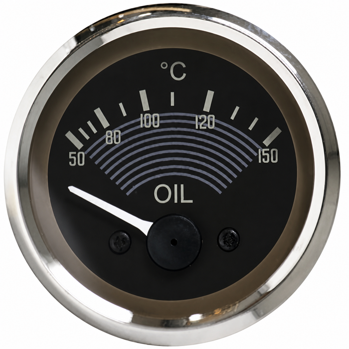 C34-EOT1-1452-26C - OE STYLE EARLY 12V OIL TEMP GAUGE - 52MM OR 2-1/16 INCH DIAMETER - SOLD EACH