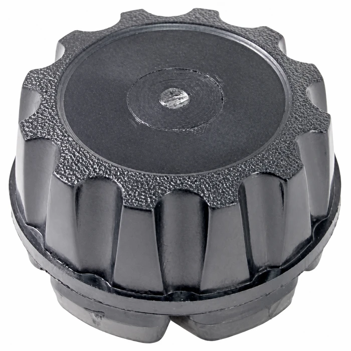 ACC-C10-6613 - REPLACEMENT BLACK PLASTIC CENTERCAP FOR EMPI STYLE 8 SPOKE & RIVIERA WHEELS