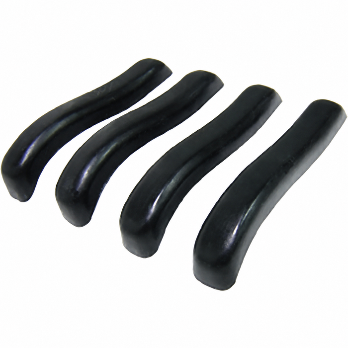 C38-BD-160 - FLAT-4 EUROPEAN BUMPER GUARD RUBBER IMPACT STRIPS 4 PIECES - BEETLE 52-67 - SET OF 4
