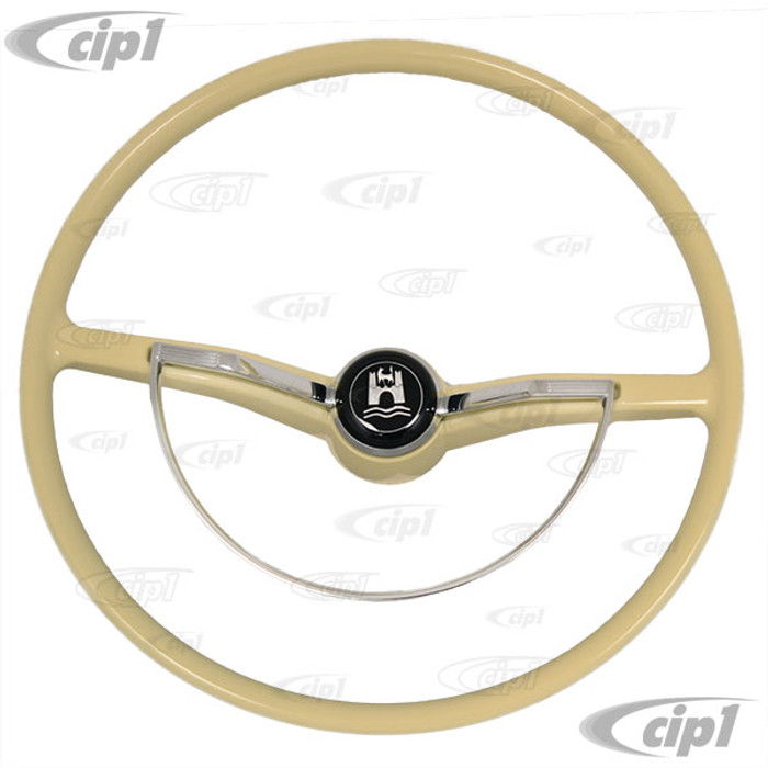 VWC-113-498-601-VKIT - STOCK STEERING WHEEL KIT - IVORY