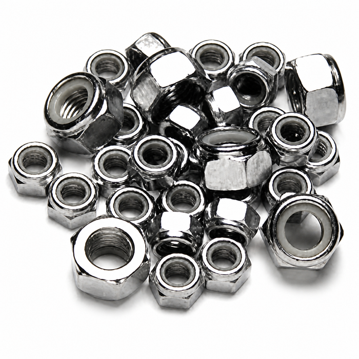 ACC-C10-5458 - NYLON ENGINE LOCK NUT KIT - ALL AIR COOLED 1200CC-1600CC