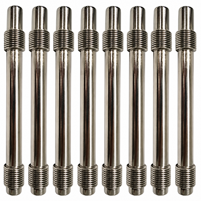 P-616-105-231-00SS-8 - SET OF 8 - STAINLESS STEEL PUSH ROD TUBES - 356 50-65 - 912 65-69 ENGINE - SOLD SET OF 8