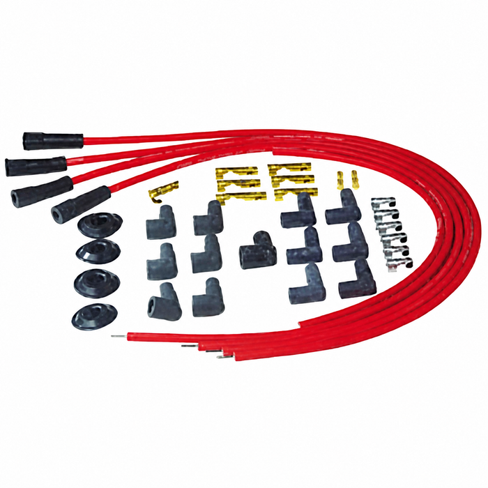PER-8044-VW - PERTRONIX FLAMETHROWER 8MM IGNITION WIRE SET RED