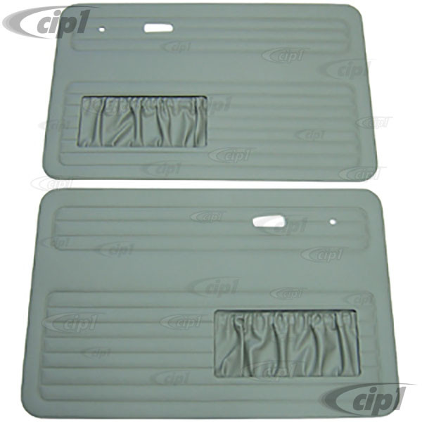 T10-1009-17 - 67-79 BEETLE FRONT DOOR PANEL PAIR - RED - SOLD PAIR