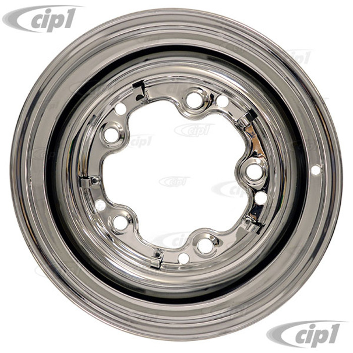 ACC-C10-6621-SMCR - CHROME SMOOTHIE 5X205MM BOLT STEEL WHEEL