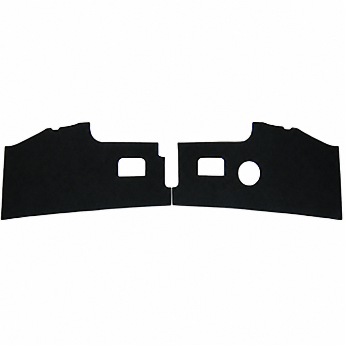 T10-2120-11 - 71-79 BUS FRONT KICK PANELS 2PC - BLACK