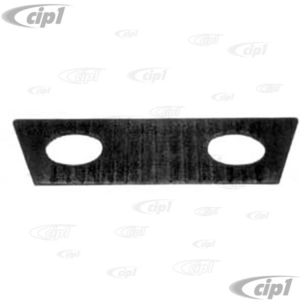 T33-1001-01 - 49-77 BEETLE SEDAN REAR SPEAKER TRAY NO HOLES BLACK