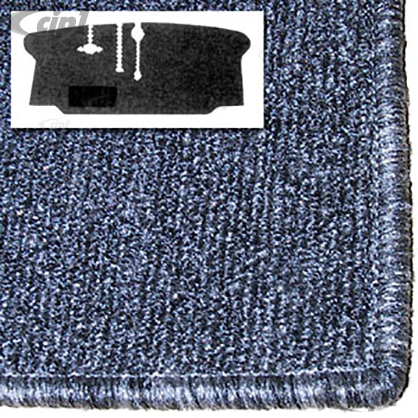 T34-T1255-407 - 73-79 SUPER BEETLE FRONT TRUNK CARPET KIT