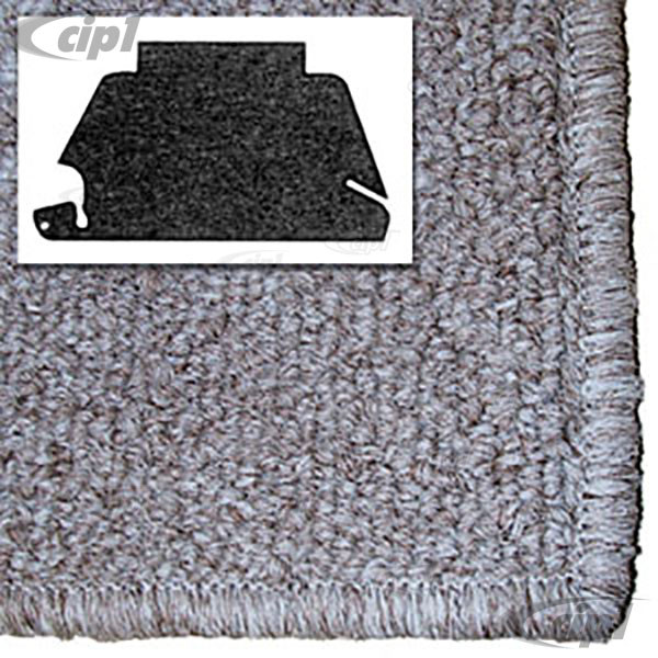 T34-T1153-407 - FRONT TRUNK CARPET KIT - SALT AND PEPPER GREY