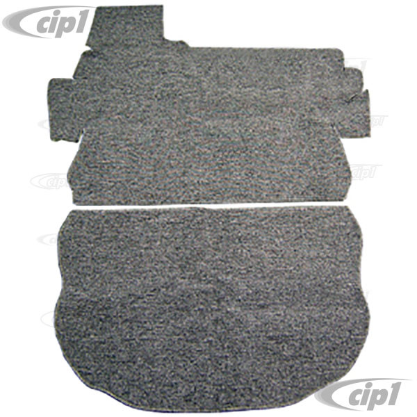 T34-T1255-407 - 73-79 SUPER BEETLE FRONT TRUNK CARPET KIT