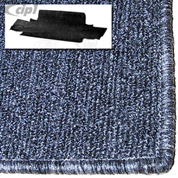 ボアカーペット T34-T1558-407 - 68-74 GHIA FRONT TRUNK CARPET KIT - SALT&PEPPER GREY