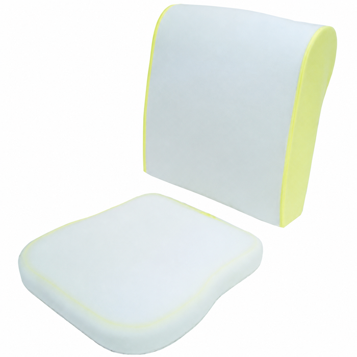 T43-1104 - FRONT BOTTOM & BACKREST SEAT PADS -1 SEAT - BEETLE 65-67 -TYPE 3 65-67
