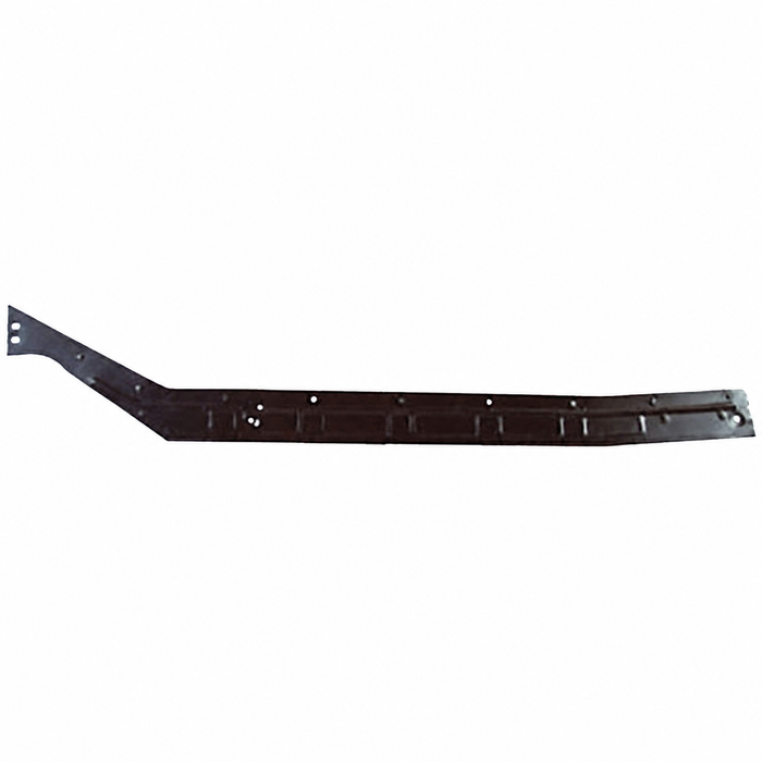 TAB-400-761 - 111-801-171-C - 111801171C - LEFT - HEATER CHANNEL BOTTOM PLATE - STANDARD BEETLE 46-77 - BLACK OR GALVANIZED COATING MAY VARY - SOLD EACH