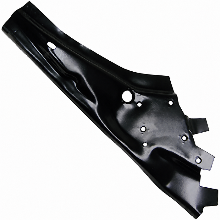 TAB-400-881 - 111-809-635-E - 111809635E - REAR BUMPER BRACKET MOUNT - LEFT - BEETLE 66-73 - BLACK OR GALVANIZED COATING MAY VARY - SOLD EACH