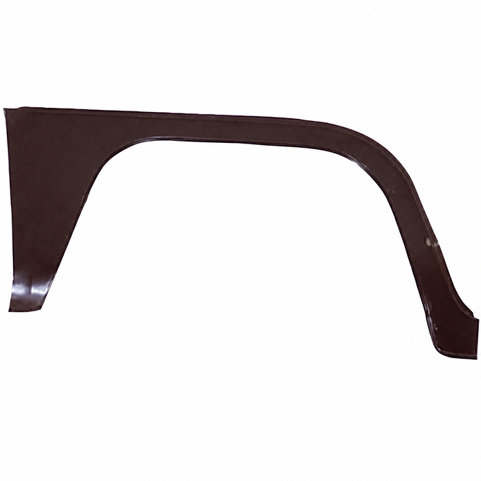 TAB-402-212 - (211-809-504-E 211809504E) MADE IN DENMARK - FRONT WHEEL ARCH OUTER SKIN WITHOUT STEP - RIGHT - BUS 68-71 - BLACK OR GALVANIZED COATING MAY VARY - SOLD EACH