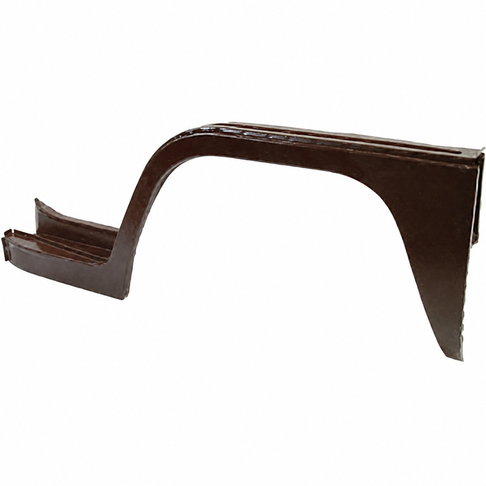 TAB-402-271 - (211-809-501C 211809501C) GOOD REPRODUCTION - MADE IN DENMARK - COMPLETE FRONT WHEEL ARCH ASSEMBLY (DOG LEG) - LEFT - BUS 68-71 - BLACK OR GALVANIZED COATING MAY VARY - SOLD EACH