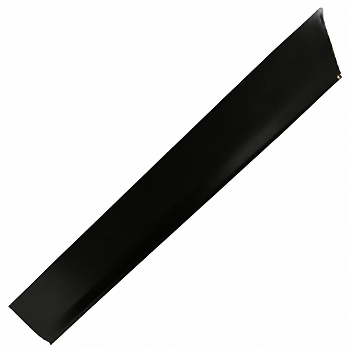TAB-402-501 - 211-809-101 - 211809101X - KLOKKERHOLM - LEFT SIDE ROCKER PANEL - 6 INCH HIGH - 60.5 INCHES LONG FROM REAR THE WHEEL OPENING TO SEAM - BUS 52-79 - BLACK OR GALVANIZED COATING MAY VARY - SOLD EACH