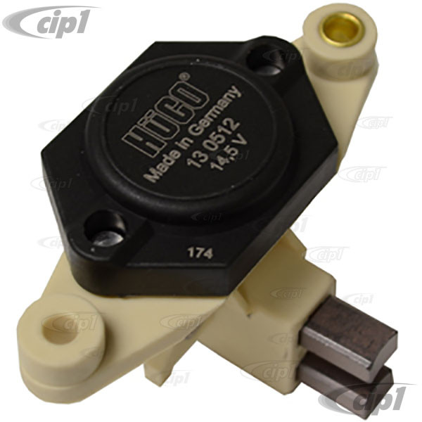 Image of VWC-068-903-803-D - REPLACEMENT VOLTAGE REGULATOR - VANAGON 80-91 WITH ROUND/BUTTON SHAPED HOUSING