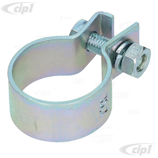 Image of VWC-111-251-267-A - (111251267A) EXCELLENT QUALITY - TAIL PIPE CLAMP ONLY WITH HARDWARE - ALL BEETLE/GHIA/BUS WITH 25-36 HP ENGINE - SOLD EACH
