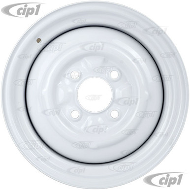 ACC-C10-6623-SMWH - STOCK SMOOTHIE 4X130MM 4 BOLT STEEL WHEEL