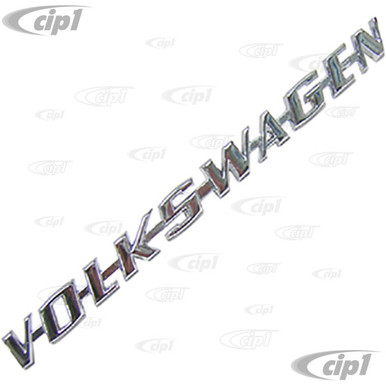 VWC-113-853-687-K - GENUINE VW - VOLKSWAGEN DECK LID SCRIPT