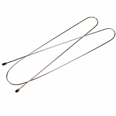 VWC-211-611-741-B - (211611741B 311611741) - METAL BRAKE LINE