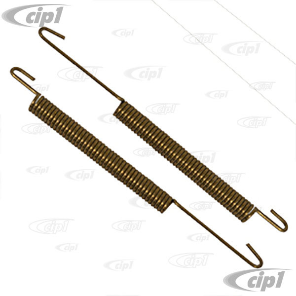 Image of VWC-231-999-069 - PAIR OF WESTFALIA POP-TOP HINGE SUPPORT SPRINGS - BUS 68-79 - SOLD PAIR