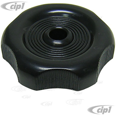 VWC-253-070-937-B - 253070937B - KNOB - LOUVER WINDOW LEFT OR RIGHT (BLACK) - BUS 68-79 - ALSO FOR SKYLIGHT 80-91 VANAGON - SOLD EACH