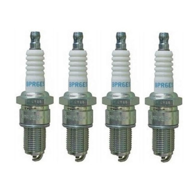 NGK-NG7131-SET - NGK - SET OF 4 SPARK PLUGS - LONG (19MM REACH