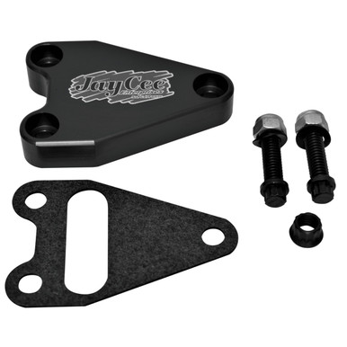 JC-2305-0 - BILLET ALUMINUM OIL COOLER BLOCK-OFF PLATE WITH
