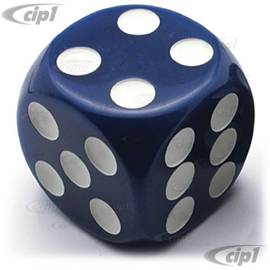 C11-70015 - DICE SHIFT KNOB - BLACK 1-7/8 X 1-7/8 INCH - FITS 7-10