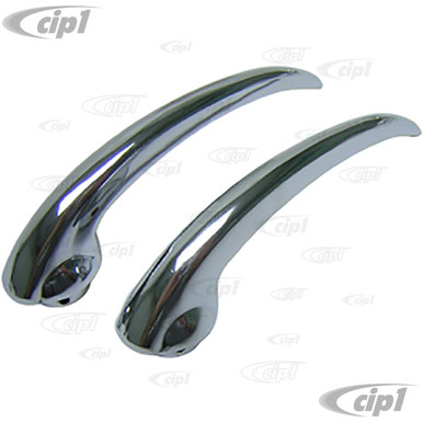 C16-113-225 - (113-837-225-A - 113837225A) PAIR OF CHROME HANDLES