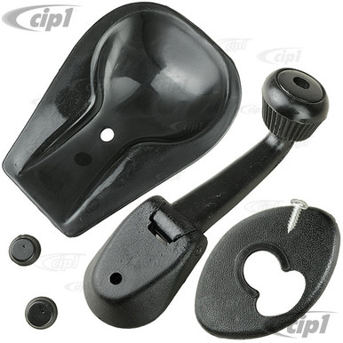 「カズ8778」 C16-117-167-BLK - (253-877-453 253877453) - BLACK SUNROOF CRANK