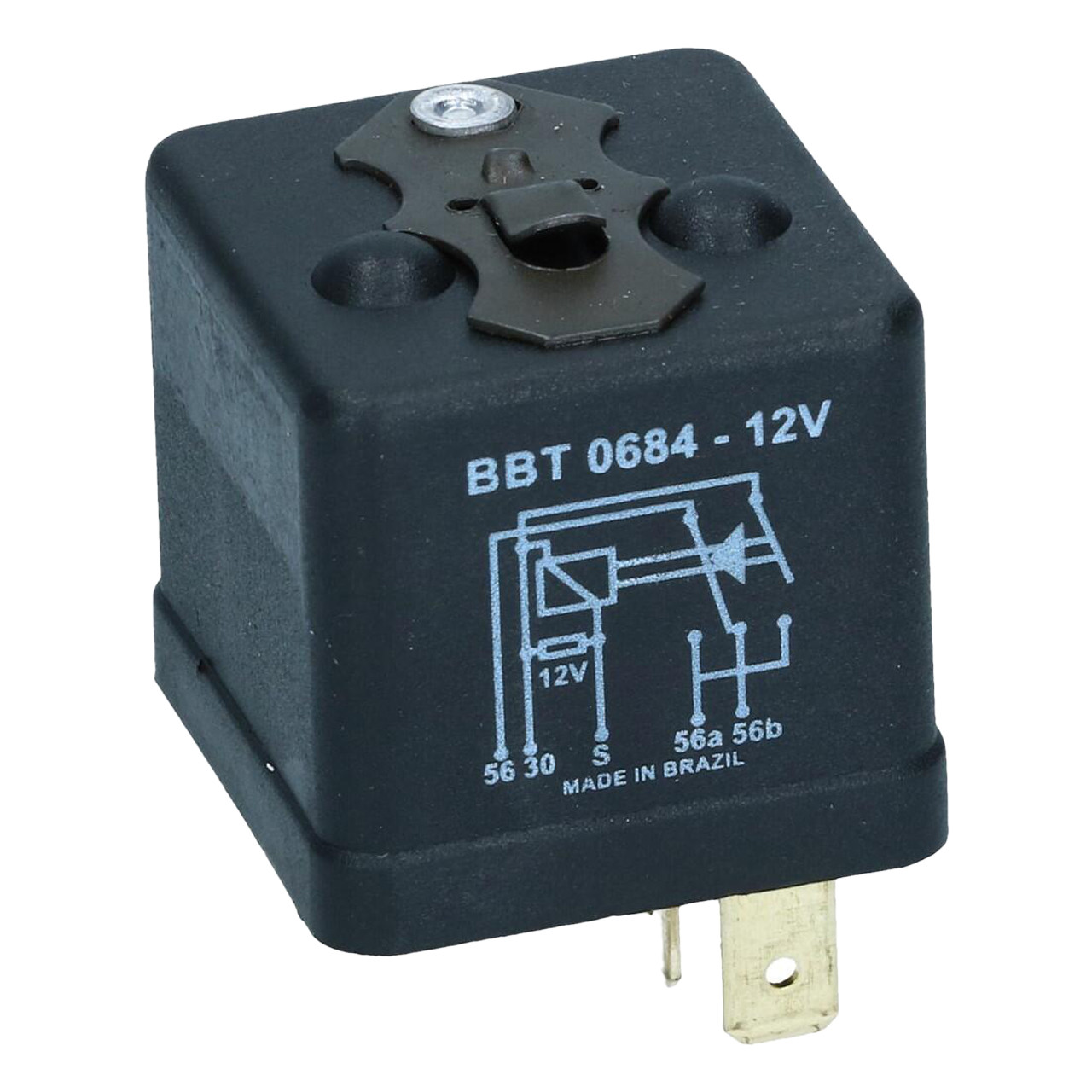 Image of C24-111-941-583 - 111941583 - TOP QUALITY - BRAND MAY VARY - HEADLIGHT DIMMER RELAY 12 VOLT 5 PRONG - BEETLE 67-79 - GHIA 67-74 - BUS 68-79 - SOLD EACH