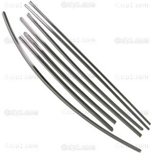 1964-66 VW Beetle Side Molding Kit - Stainless Steel - 7 Pcs - For